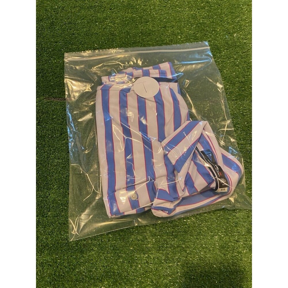 Ralph Lauren shirt mens large golf polo performance lightweight blue red white T - Picture 11 of 11